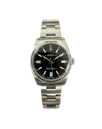 Rolex Oyster Perpetual 124300 Black Dial Dec 2021