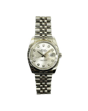 Rolex Datejust 116234 White Dial Dec 2005