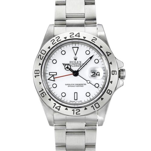 Rolex Explorer II 16570 Polar White