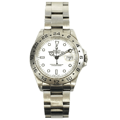 Rolex Explorer II 16570 White Dial