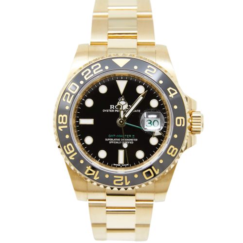 Rolex GMT-Master II 116718LN Yellow Gold