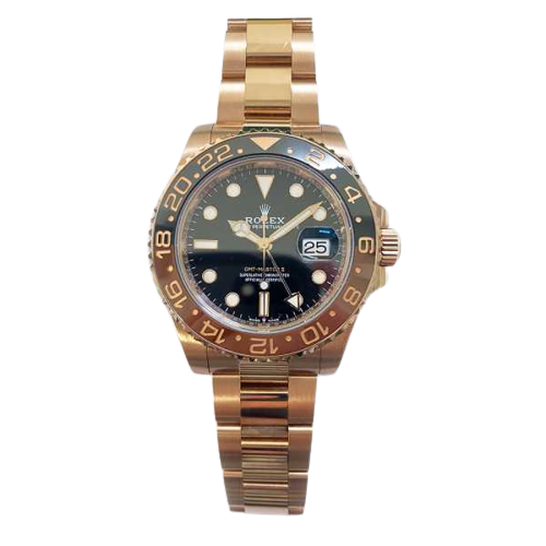 Rolex GMT-Master II 126715CHNR Root Beer Black Dial Feb 21